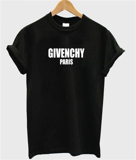 givenchy paris shirt cheap|givenchy graphic crewneck t shirt.